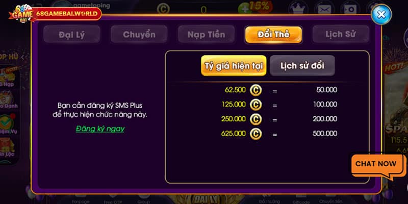 Các tình huống thường gặp khi nạp tiền tại 68 game bài